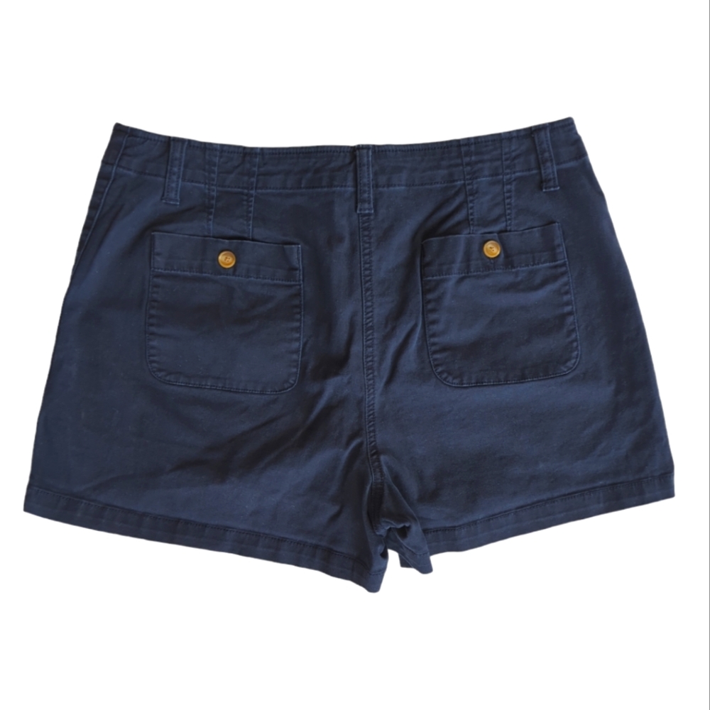 Loft Outlet 4" Shorts 10 Navy Blue - Picture 5 of 11